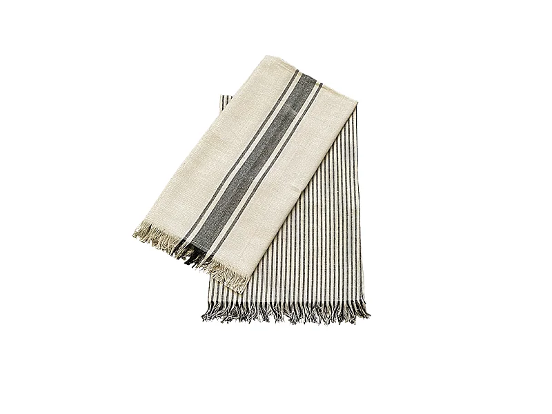 Pack 2 paños de algodón modelo Kila Lino