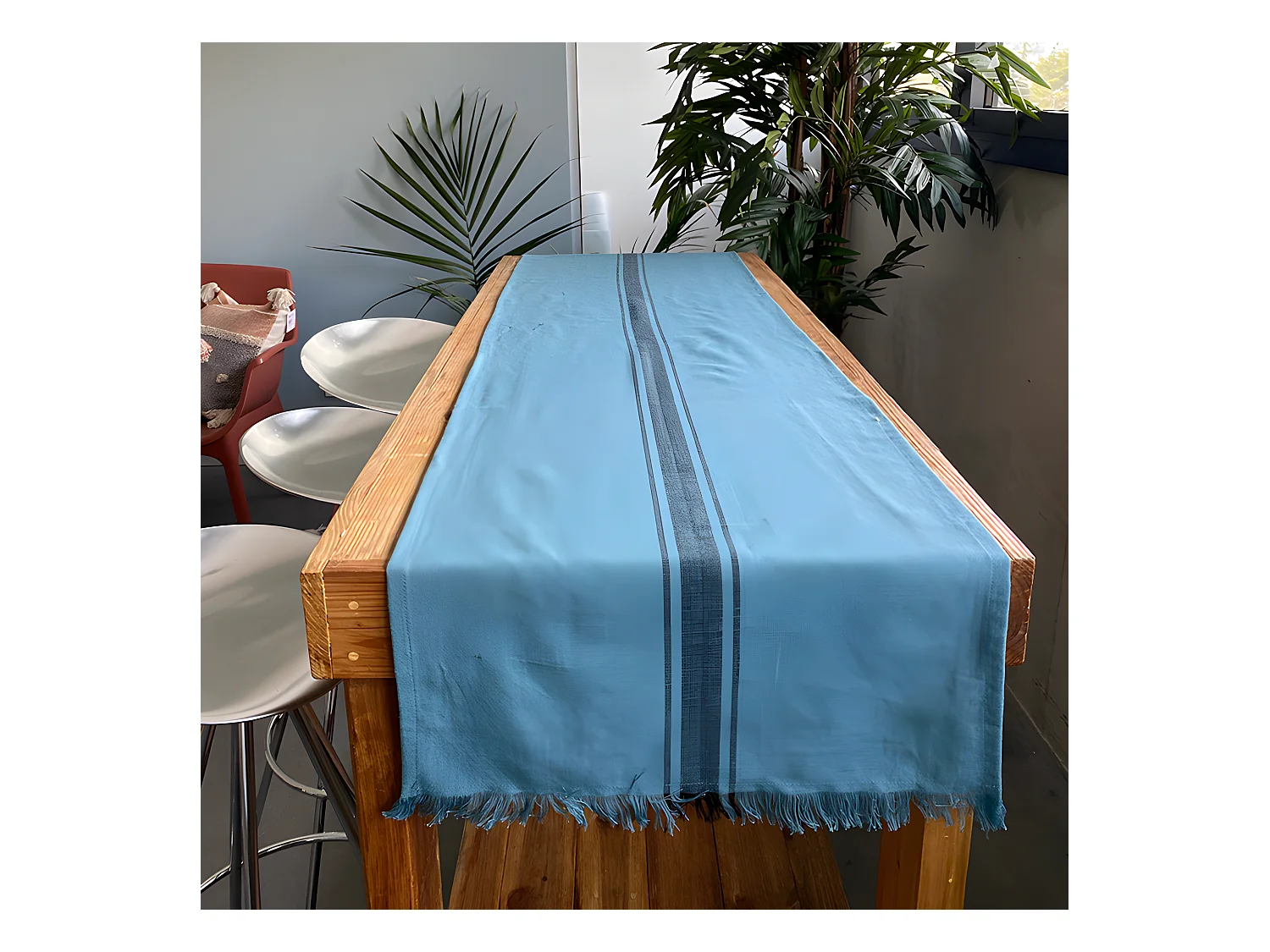Chemin de table en coton modèle Kila