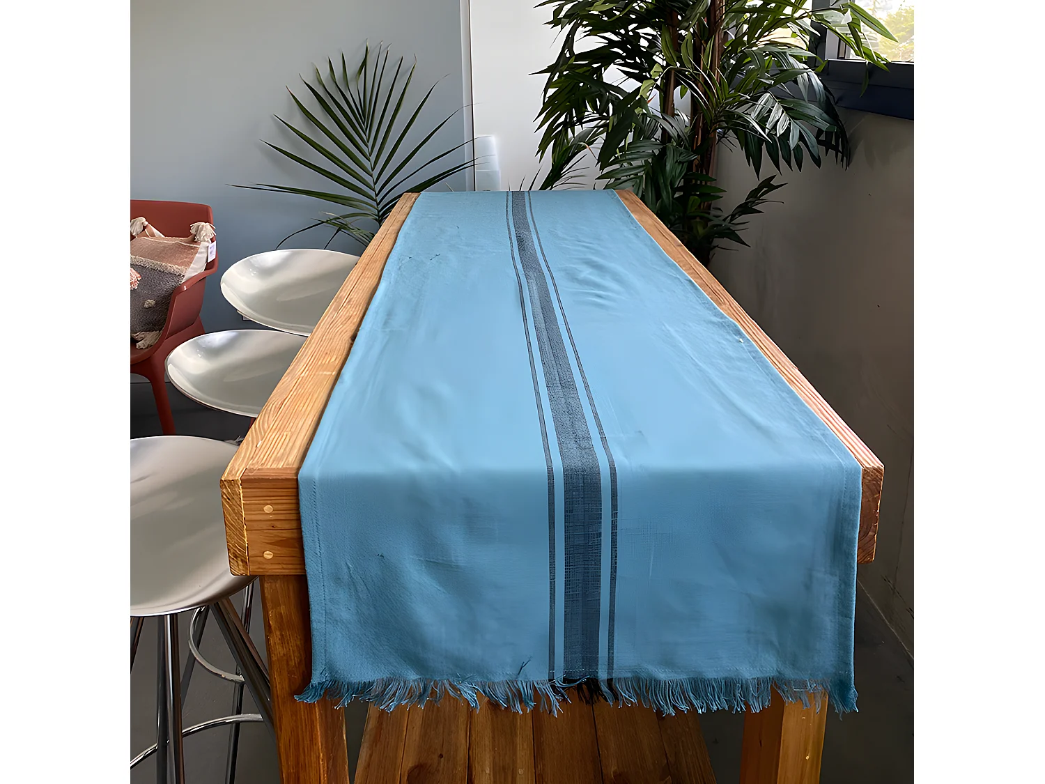 Chemin de table en coton modèle Kila