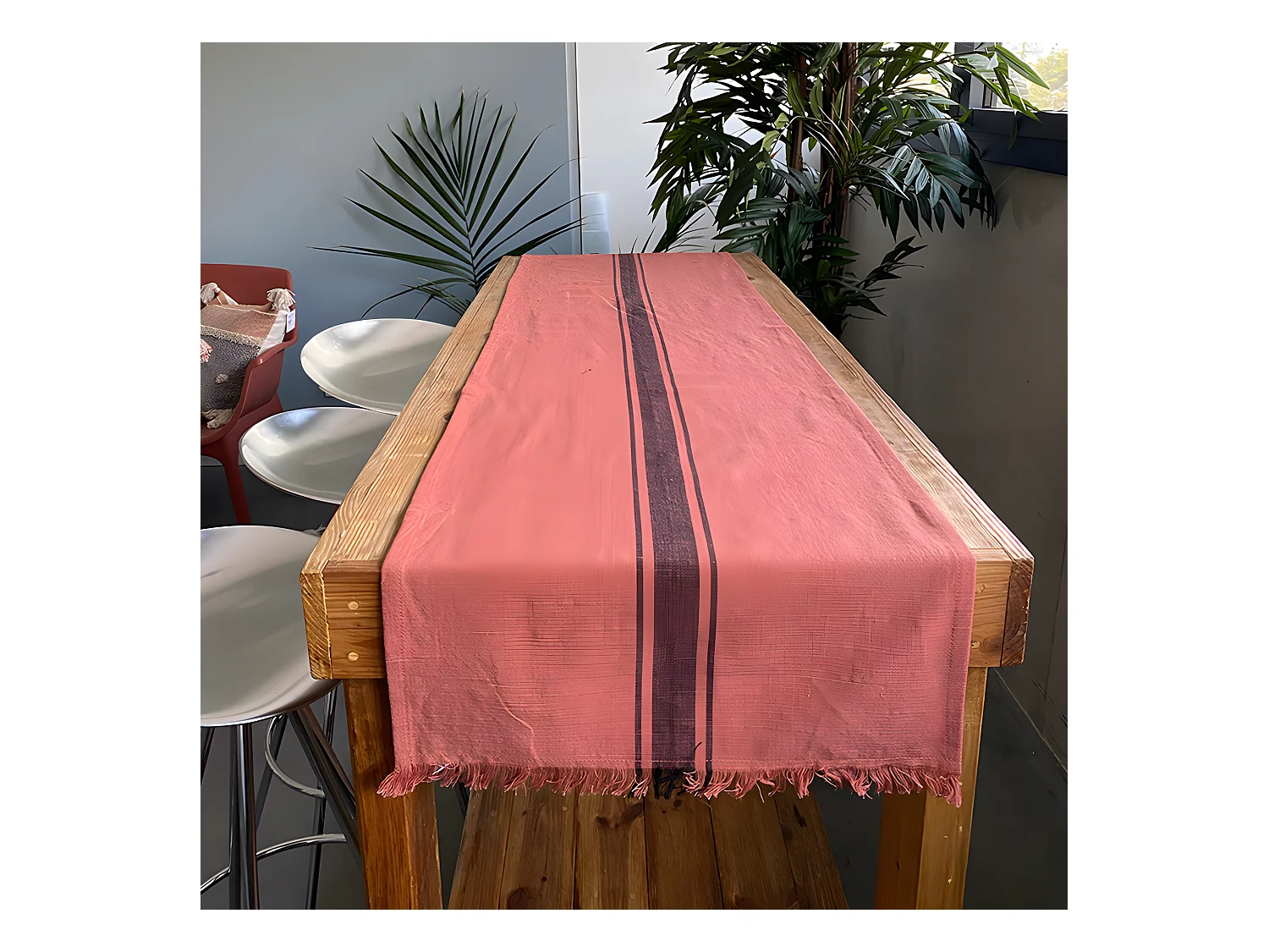 Chemin de table en coton modèle Kila