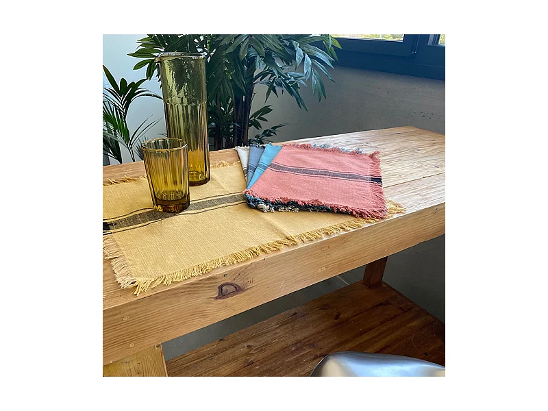 Set de table en coton modèle Kila
