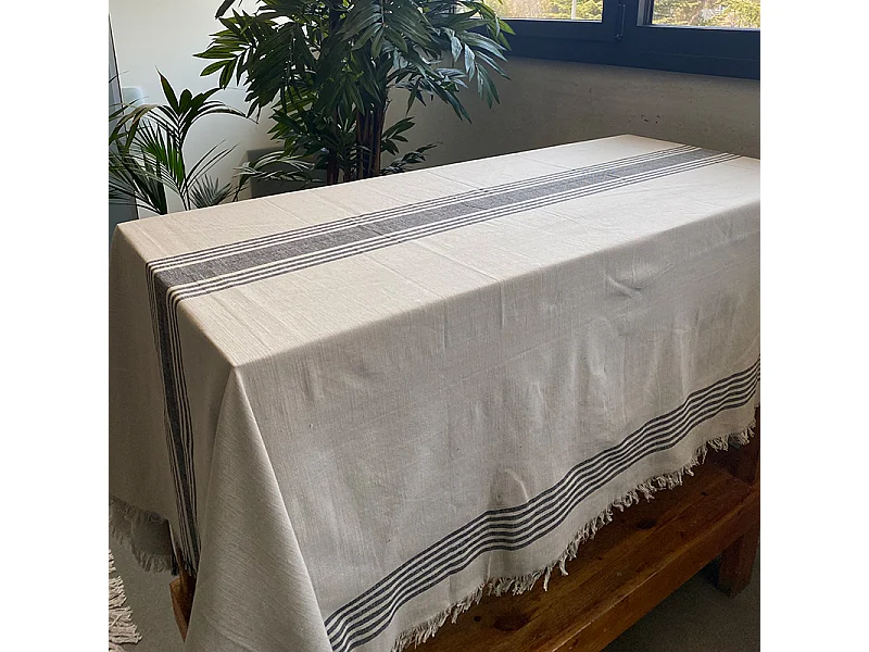 Nappe coton lin Kila 140x150cm