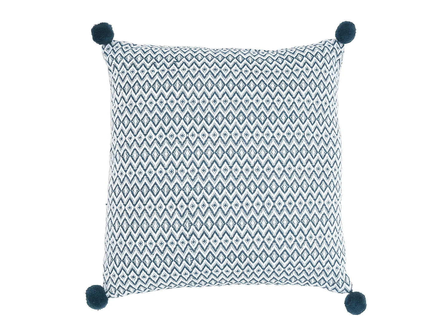 Coussin bleu 40x40cm