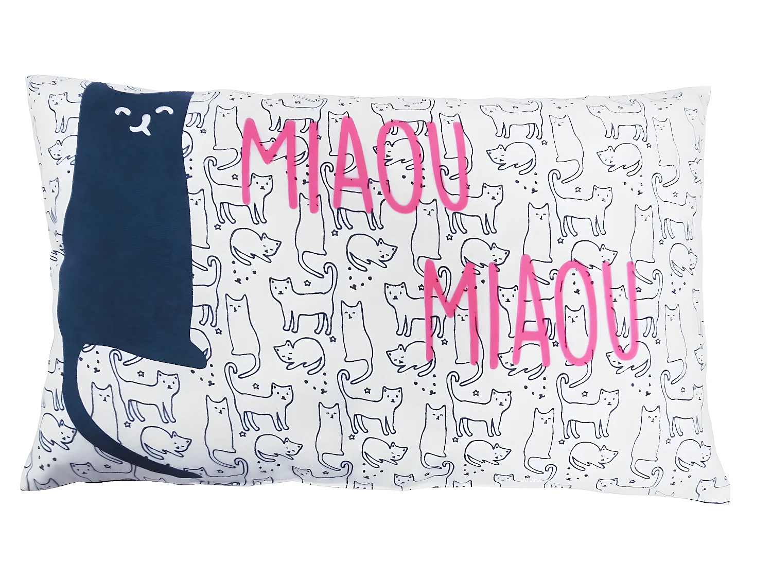 Coussin blanc 30x50cm