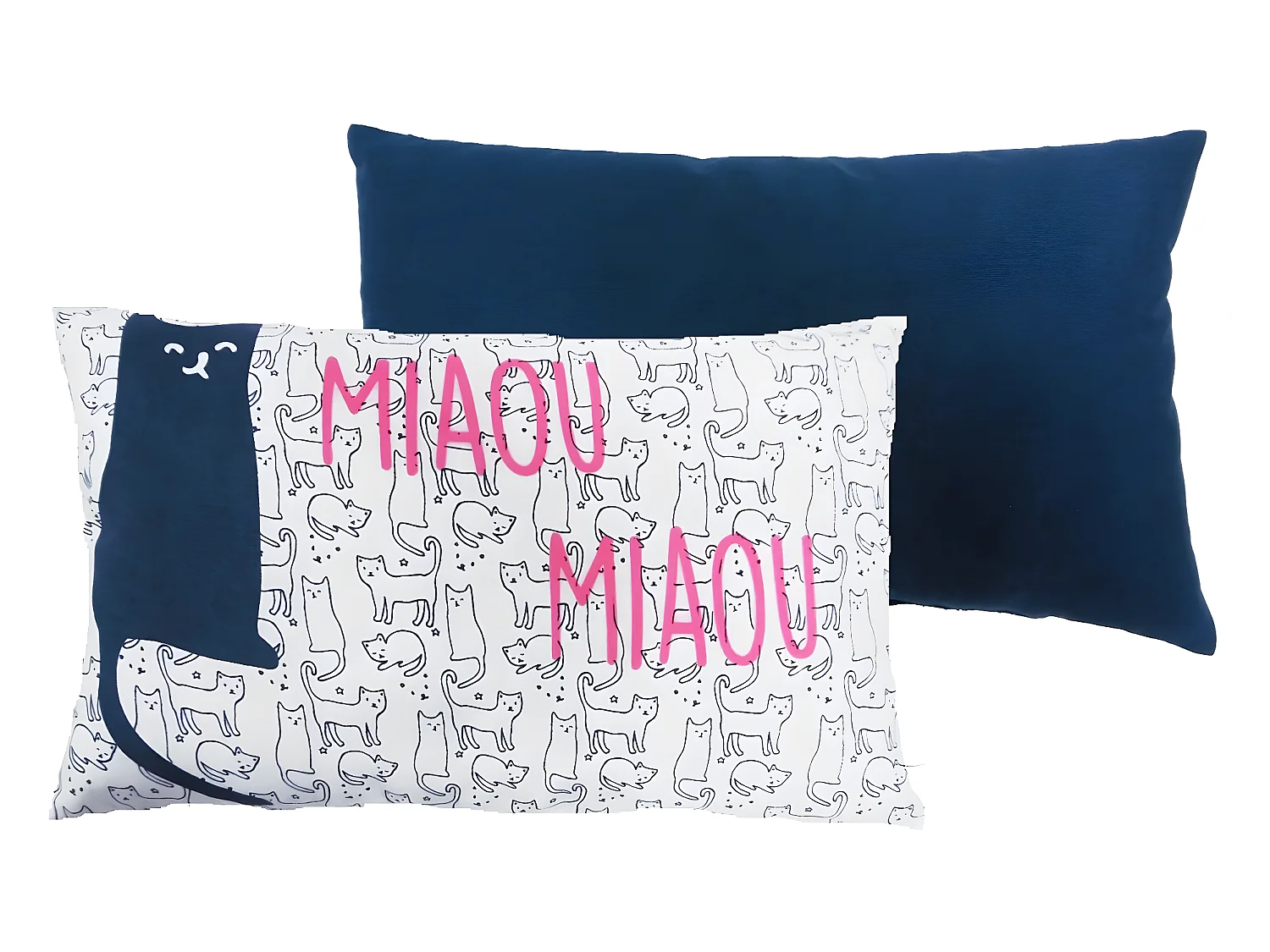 Coussin blanc 30x50cm