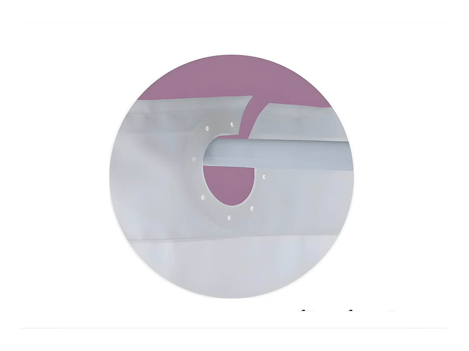 Rideau de douche imprimé pompons en polyester POMPONS