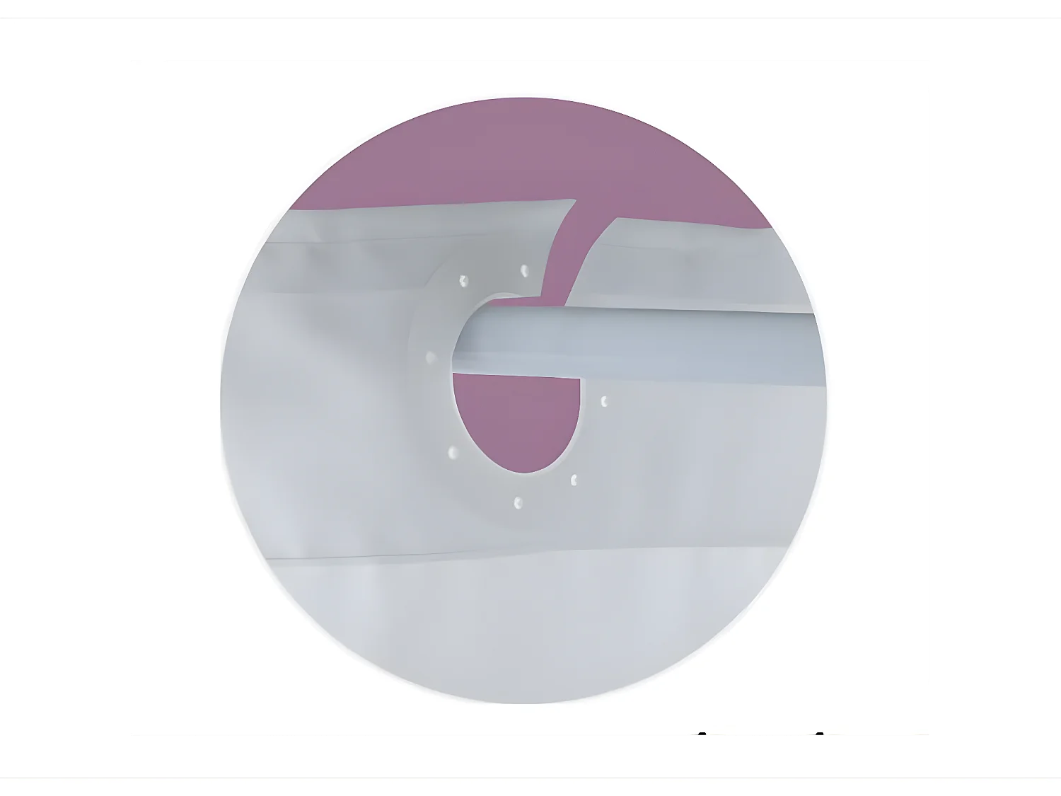 Rideau de douche imprimé pompons en polyester POMPONS