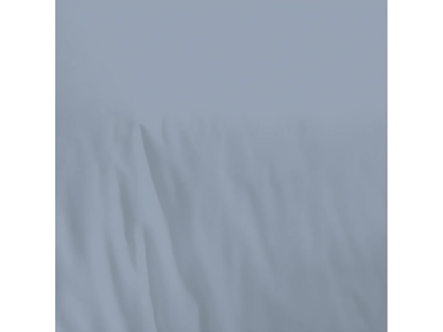 Housse de couette en coton 57 fils unie nuage 240x220cm