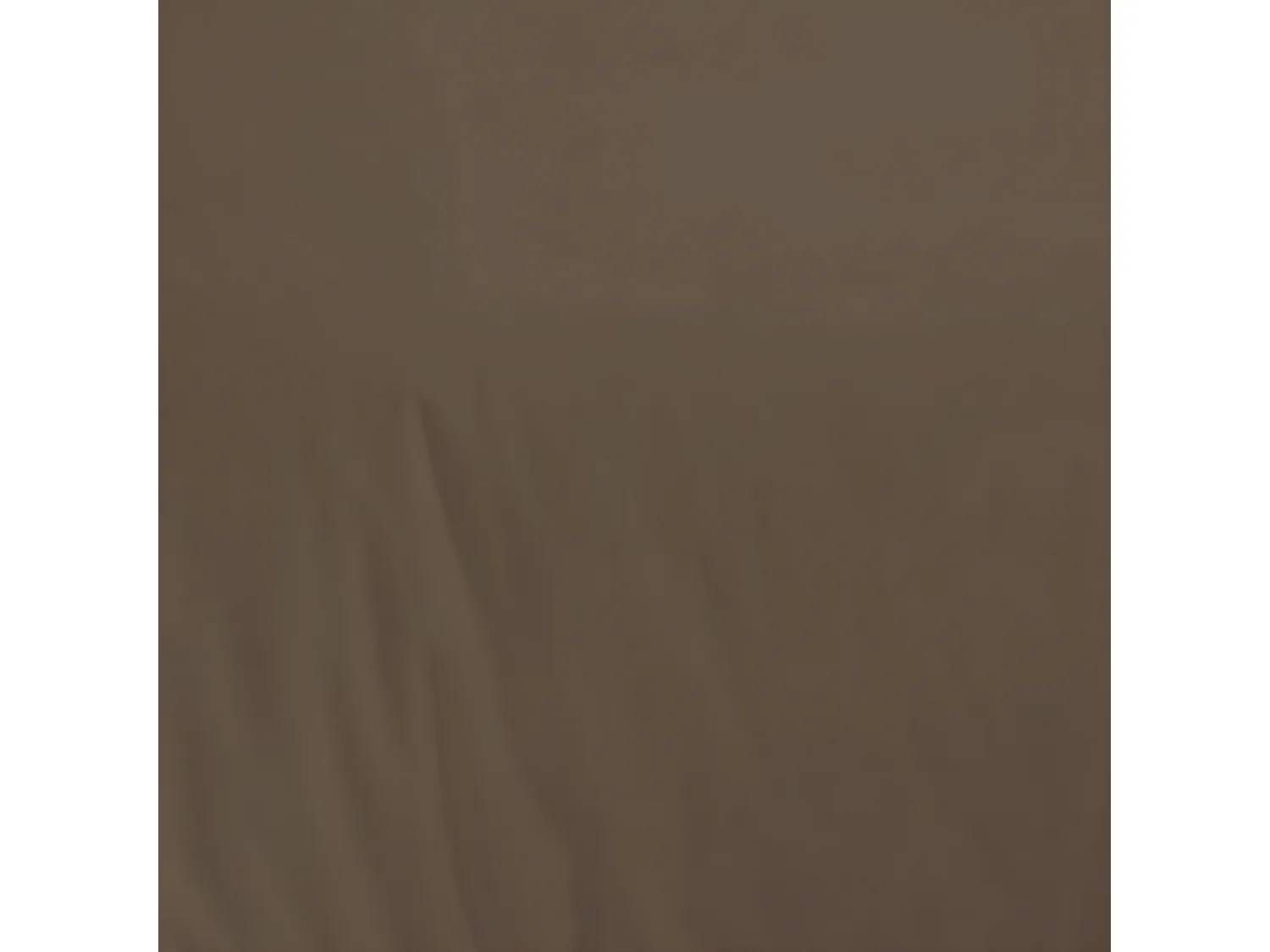 Housse de couette en coton 57 fils unie taupe 260x240cm