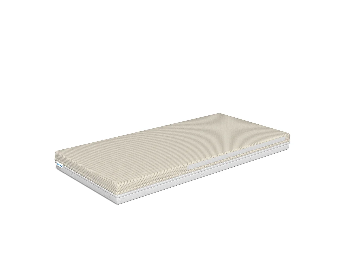 Matelas bébé Minea - Mousse déhoussable - Pour lit 60x120 cm - 10 cm - Accueil moelleux
