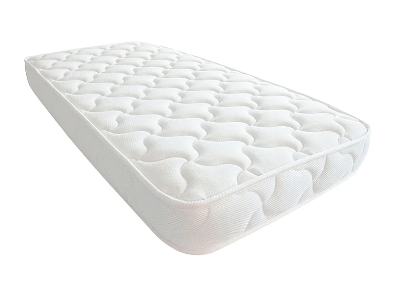 MINEA | Matelas BABY BAMBOO Bébé 60x120 cm | Mousse Haute Densité