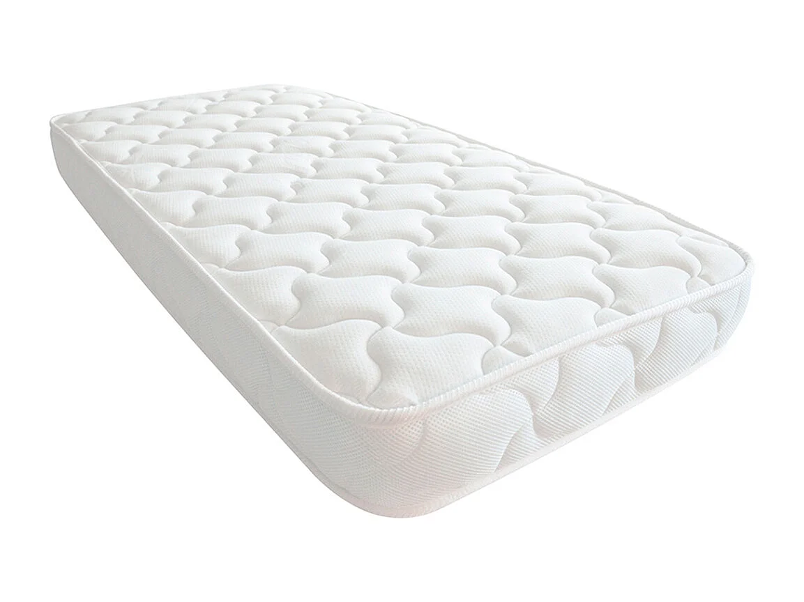 MINEA | Matelas BABY BAMBOO Bébé 60x120 cm | Mousse Haute Densité