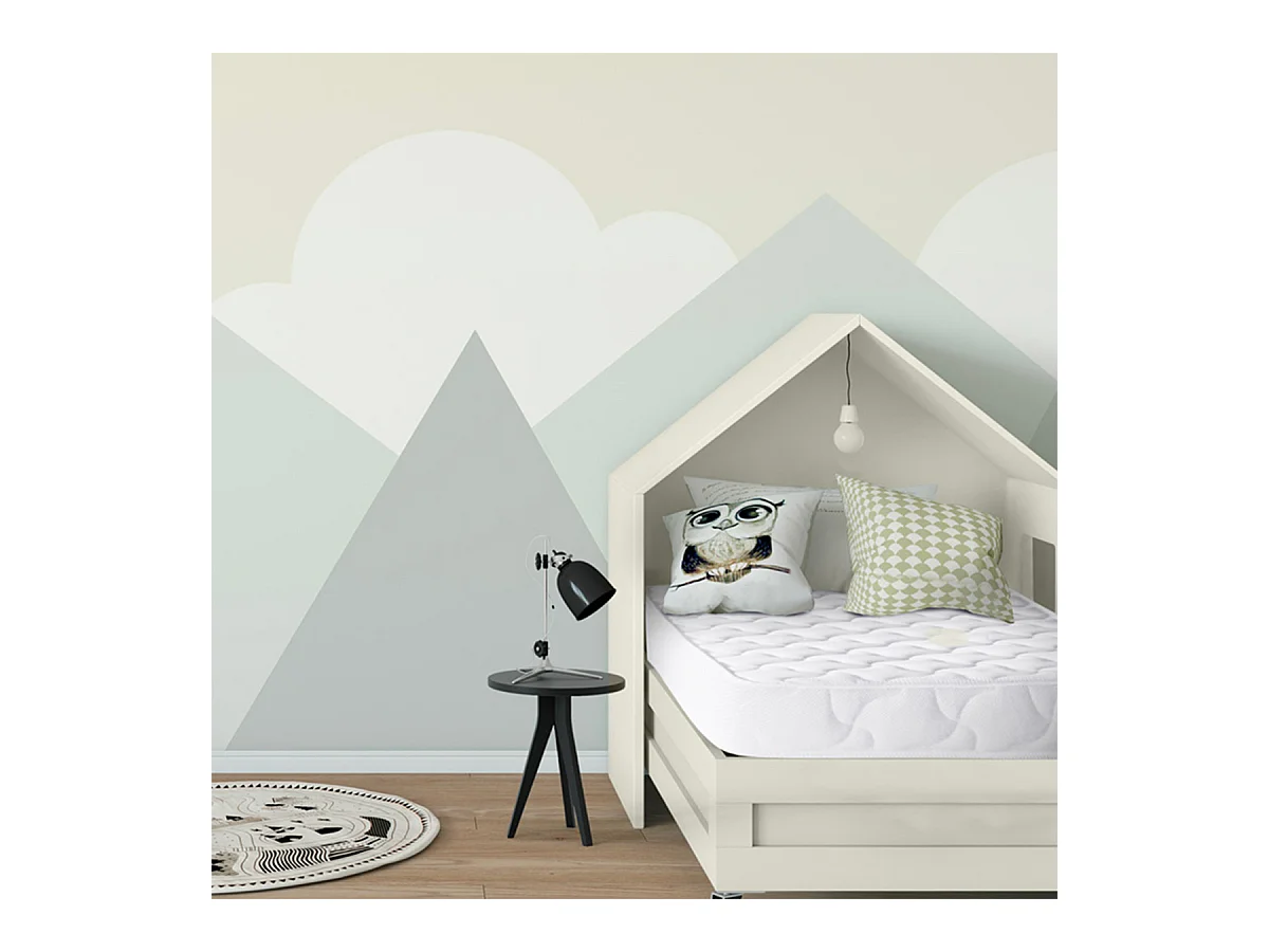 MINEA | Matelas BABY BAMBOO Bébé 70x140 cm | Mousse Haute Densité