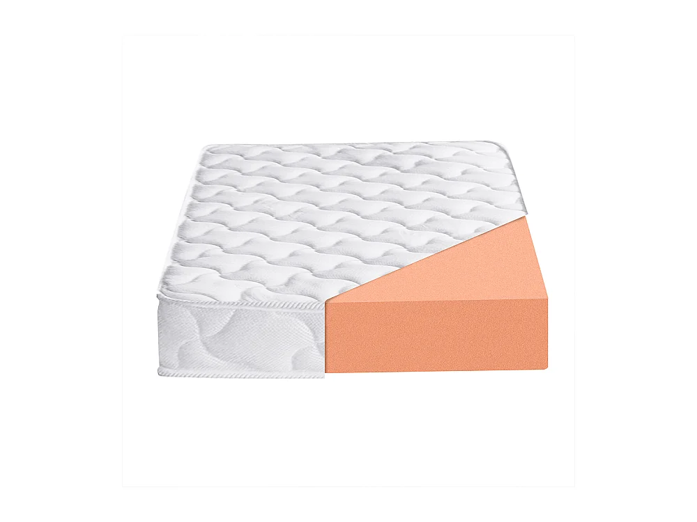 MINEA | Matelas BABY BAMBOO Bébé 70x140 cm | Mousse Haute Densité