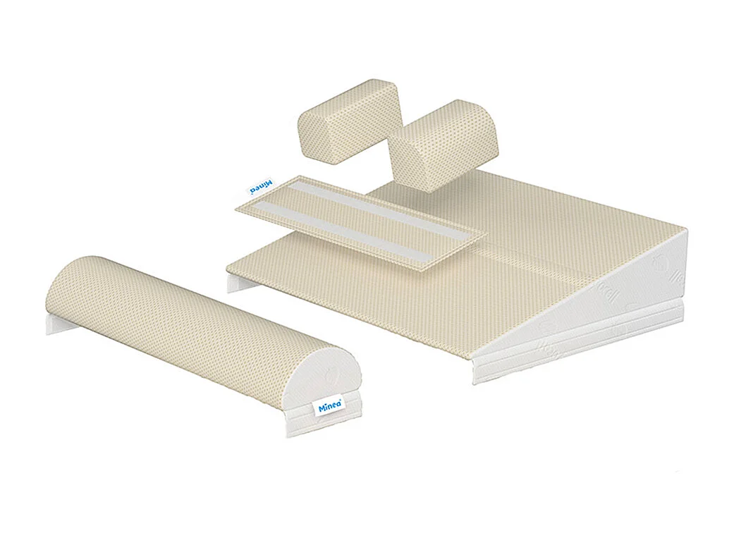 MINEA | Kit complet MINEA Bébé 60x120 cm | Matelas Mousse HD + Accessoires