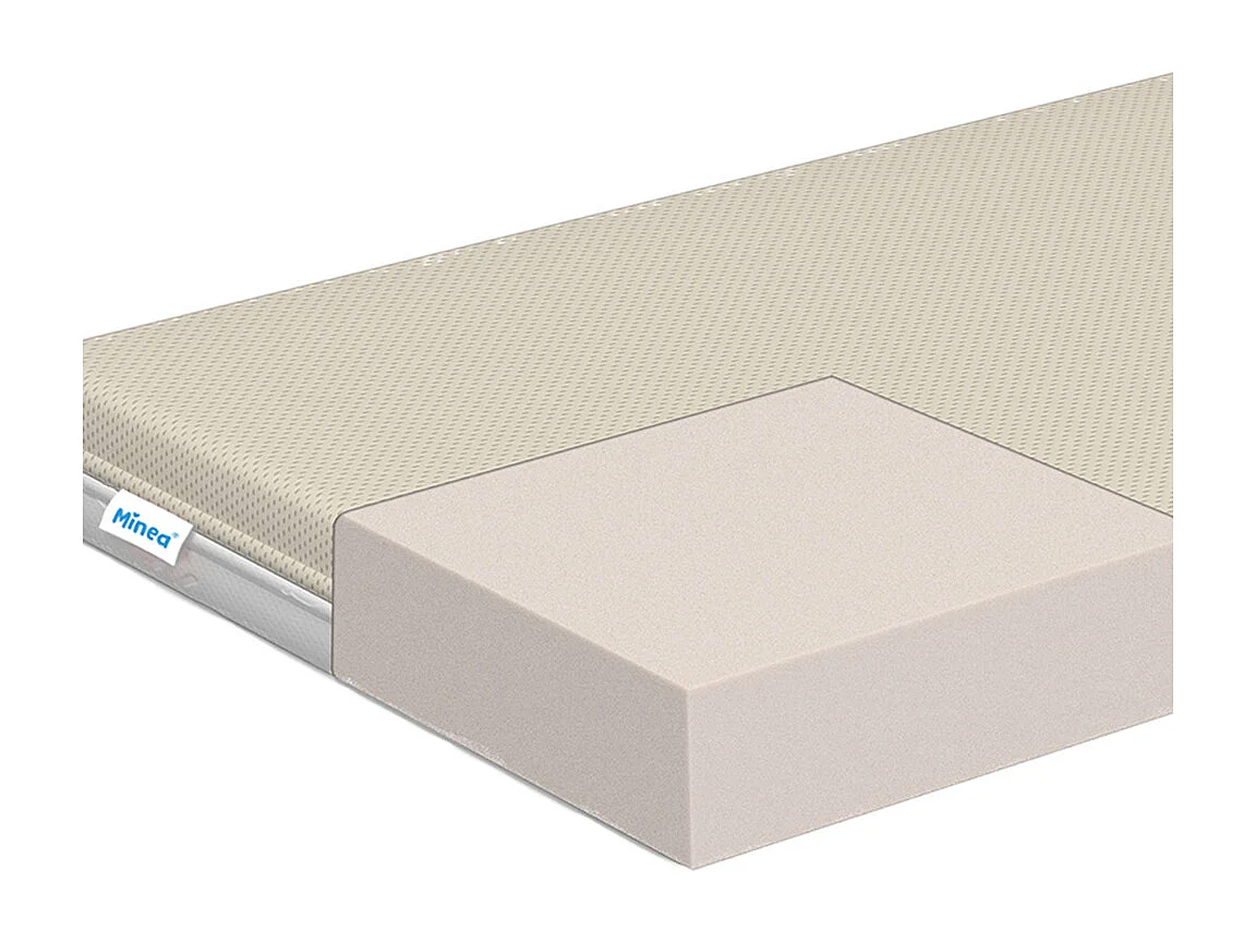 MINEA | Kit complet MINEA Bébé 60x120 cm | Matelas Mousse HD + Accessoires