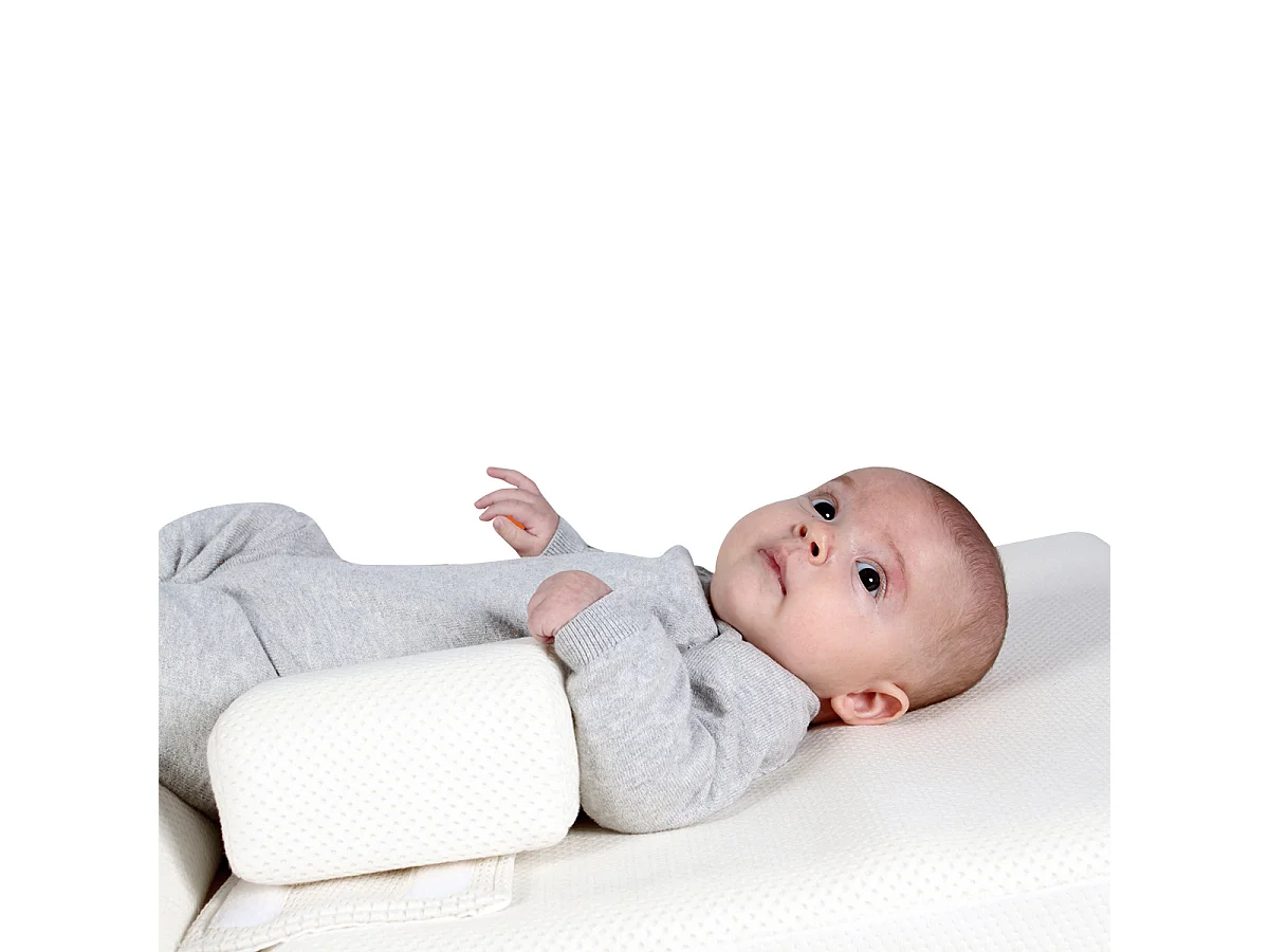 Kit Minea bébé - Matelas mousse déhoussable + accessoires - Pour lit 60x120 cm - 10 cm