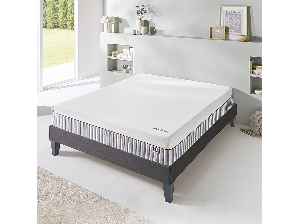 OLYMPE LITERIE | Matelas MON COCON 160x200 cm | Mousse avec mémoire de forme