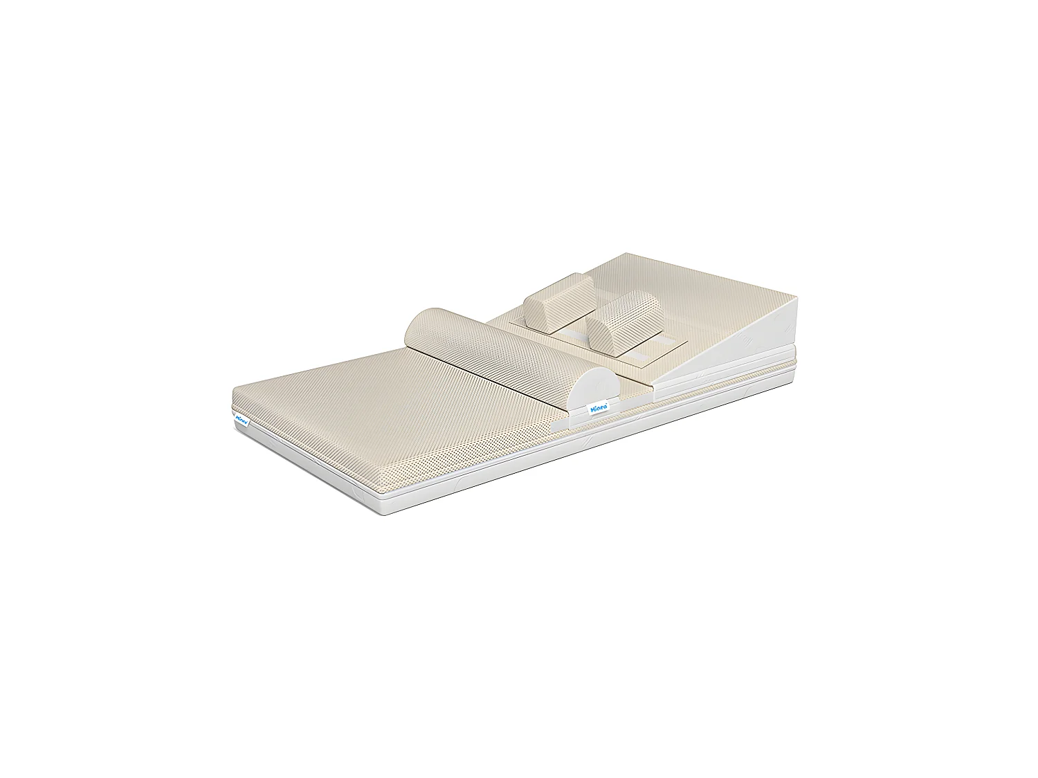 MINEA | Kit complet MINEA Bébé 70x140 cm | Matelas Mousse HD + Accessoires
