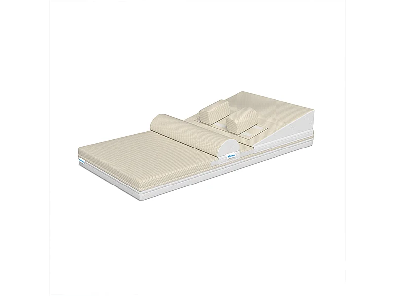 MINEA | Kit complet MINEA Bébé 70x140 cm | Matelas Mousse HD + Accessoires