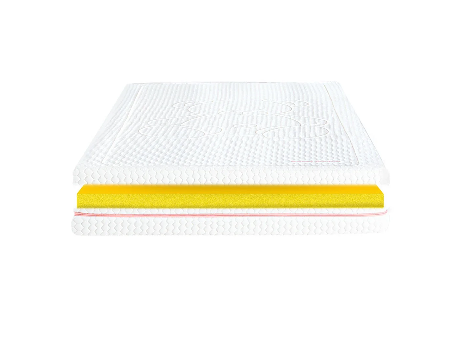 MINEA | Matelas SWEET DREAMS Rose Bébé 70x140 cm | Mousses Haute Densité & supersoft