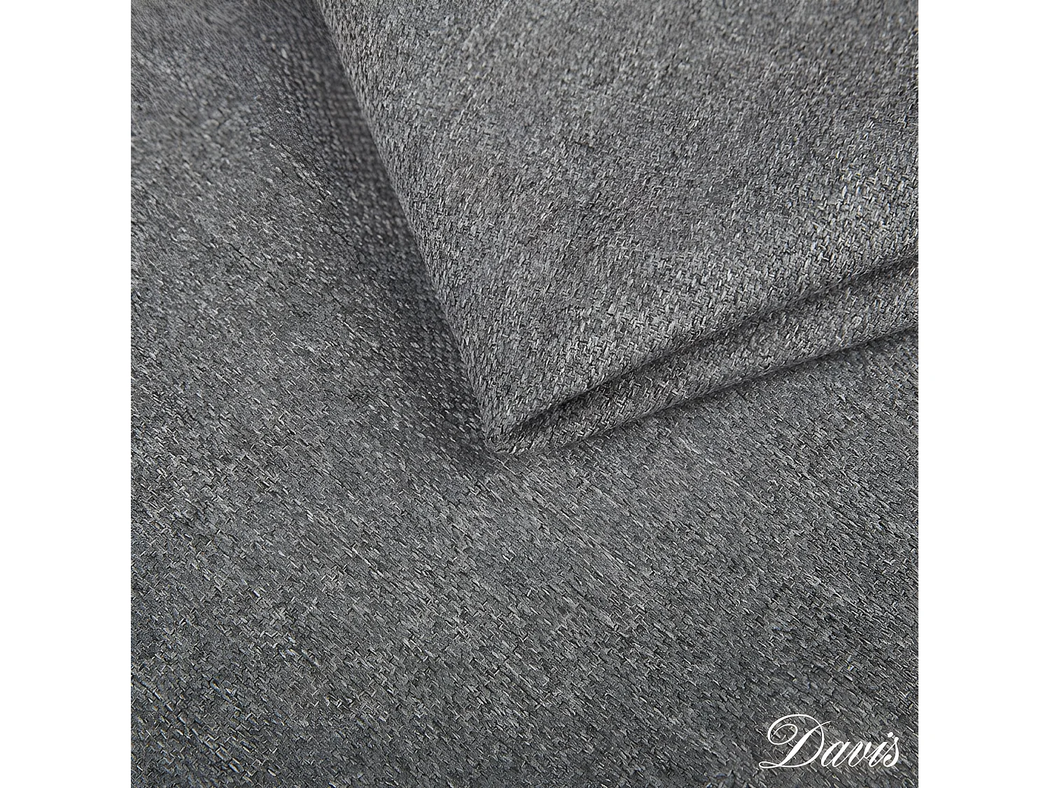 Canapé d'angle panoramique convertible LEMON gris et blanc. Avec lit