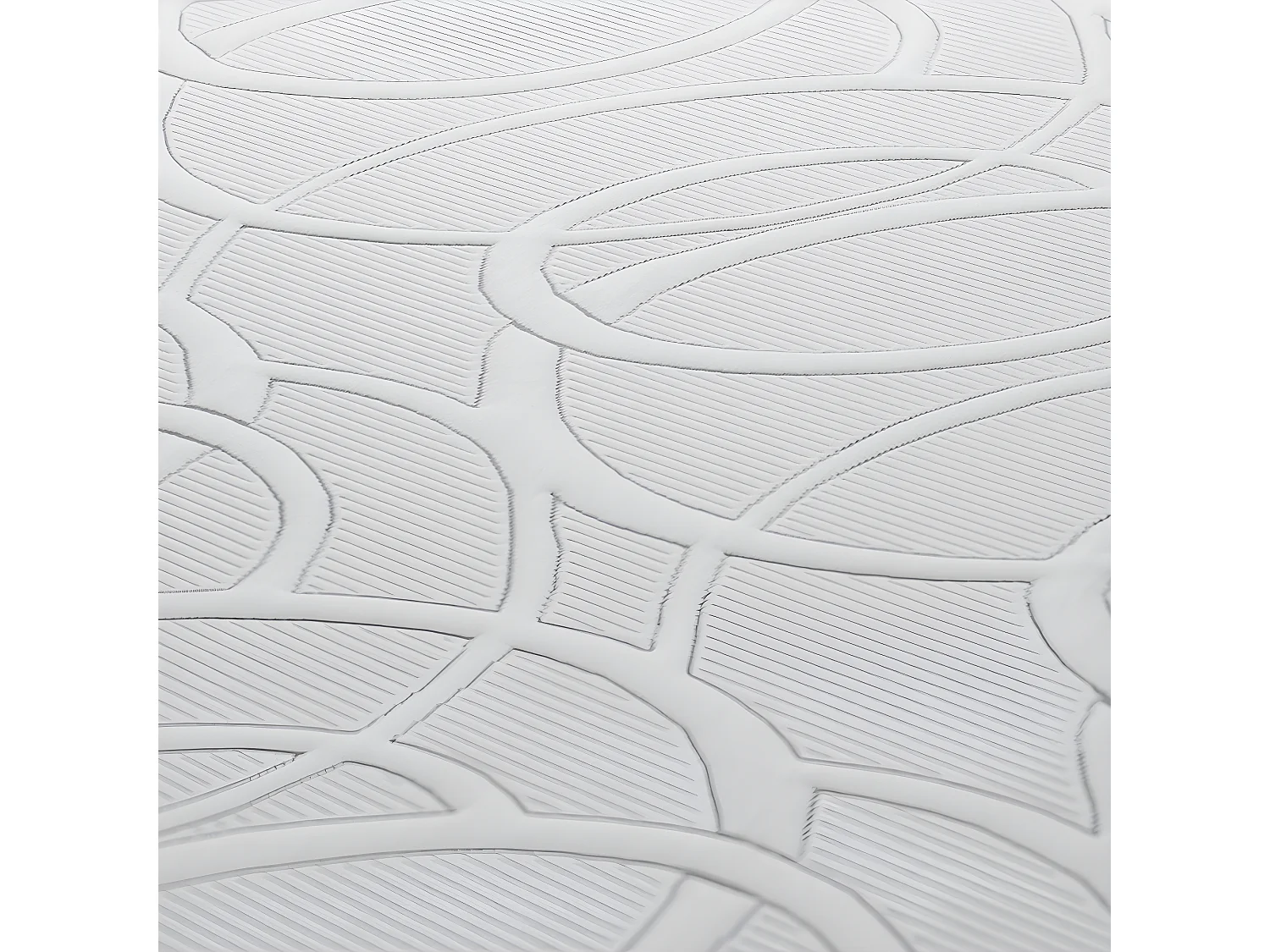 OLYMPE LITERIE | Ensemble POSEIDON 140x190 cm | Matelas Mémoire de forme + Sommier Bois