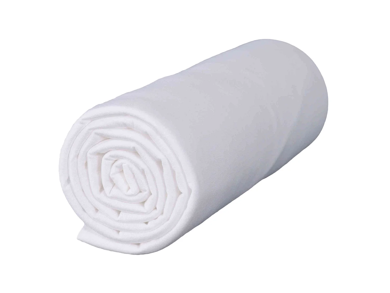 Lot de 2 draps housses bébé jersey bio blanc et gris 70x140 cm