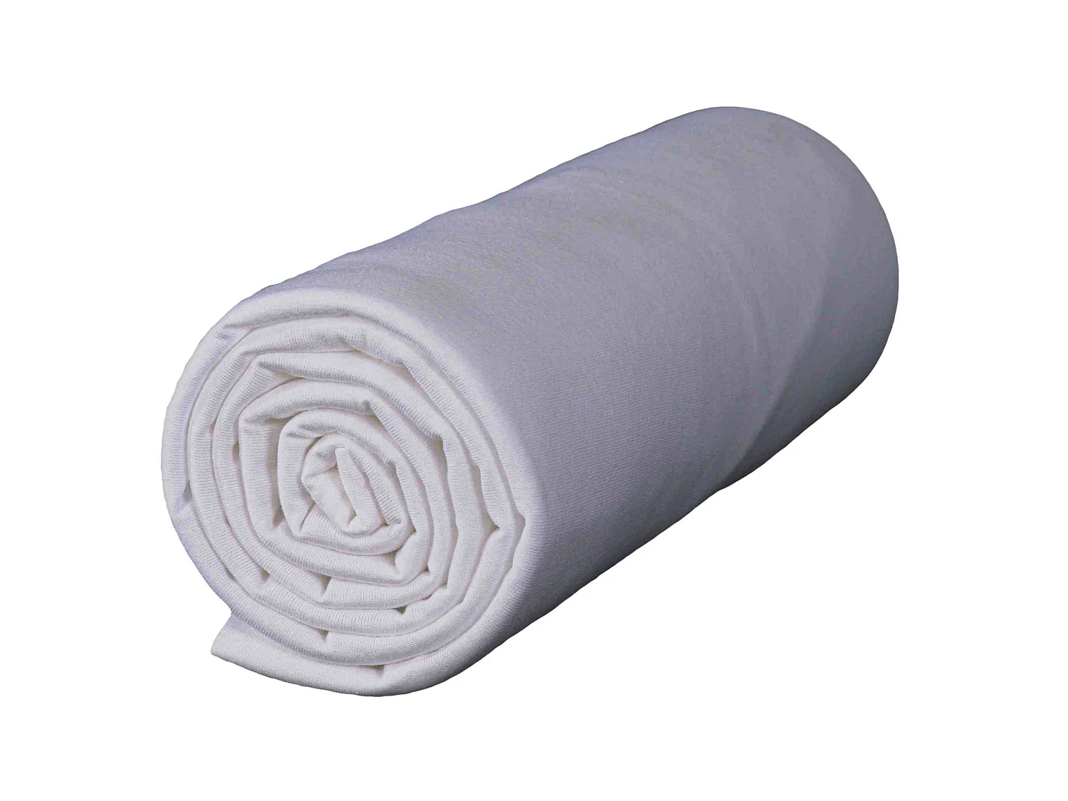 Lot de 2 draps housses bébé jersey bio blanc et gris 60x120 cm