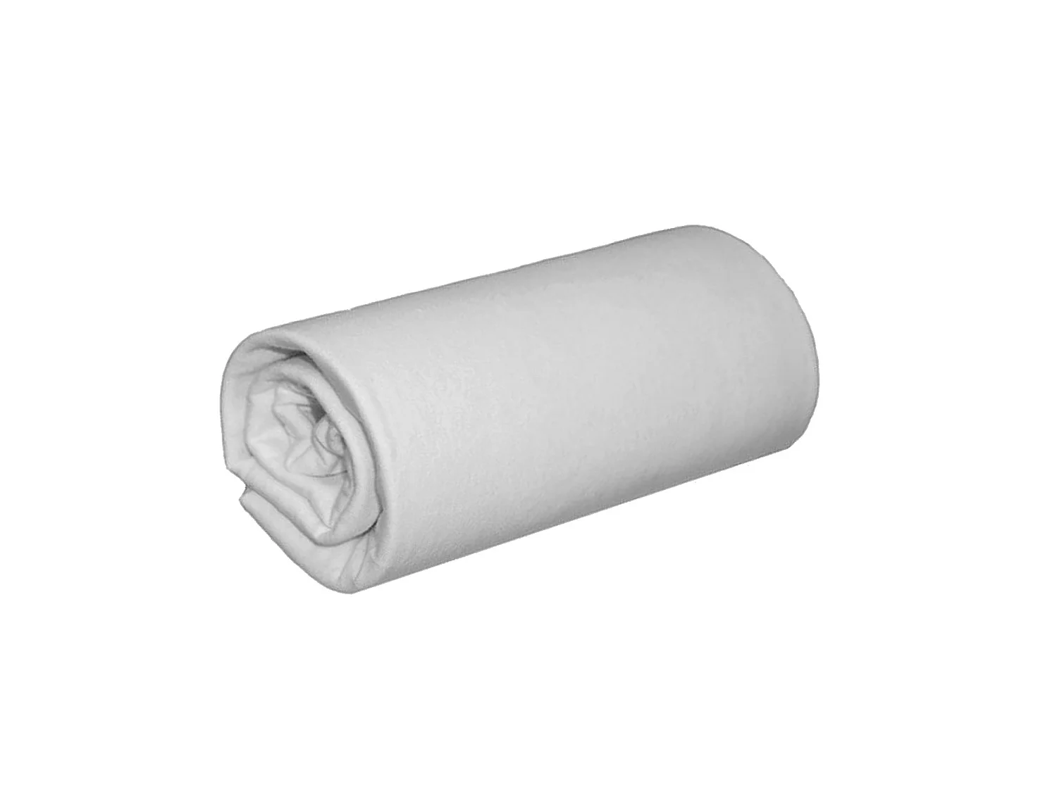 Drap housse jersey gris bonnet 30 cm 90x190/200 100% coton biologique