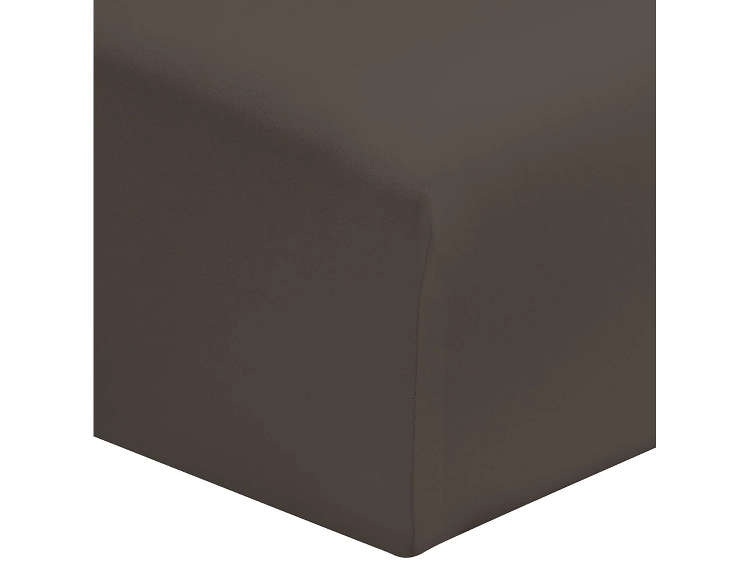 Drap housse zinc 100% coton bonnet 30 cm 180x200 cm