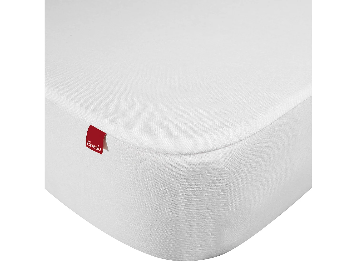 Drap housse protège matelas imperméable 2 en 1 Epeda blanc 140x200