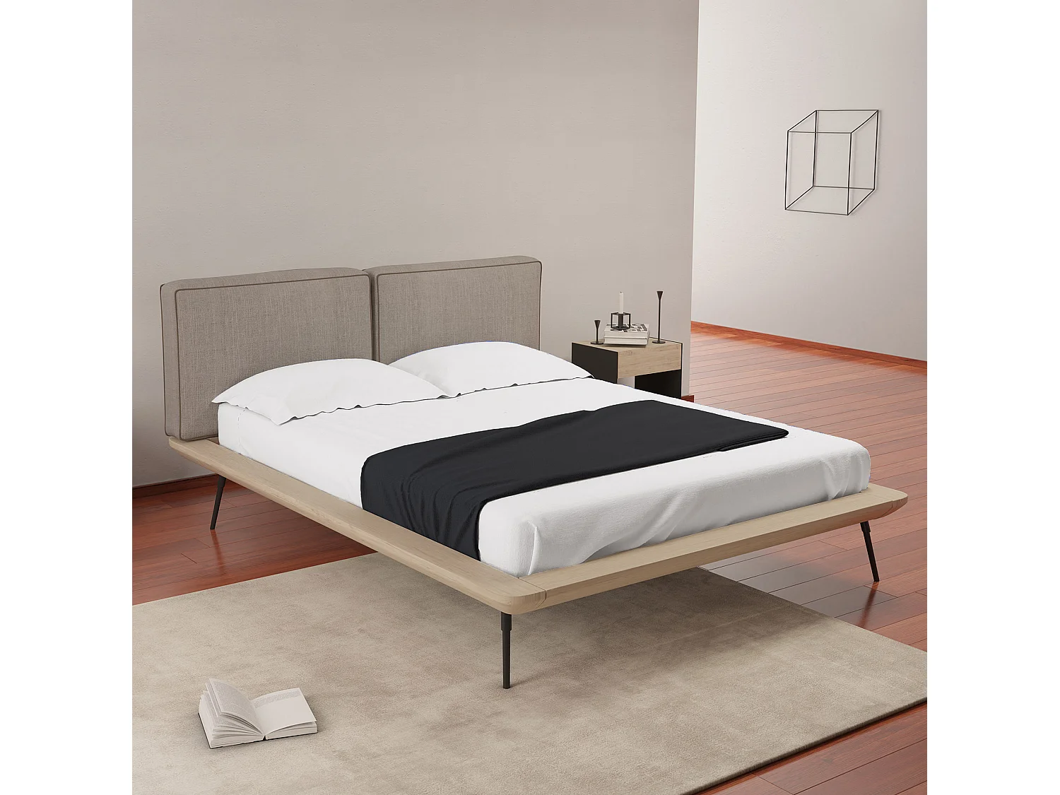 Drap housse percale blanc bonnet 30 cm 140x190