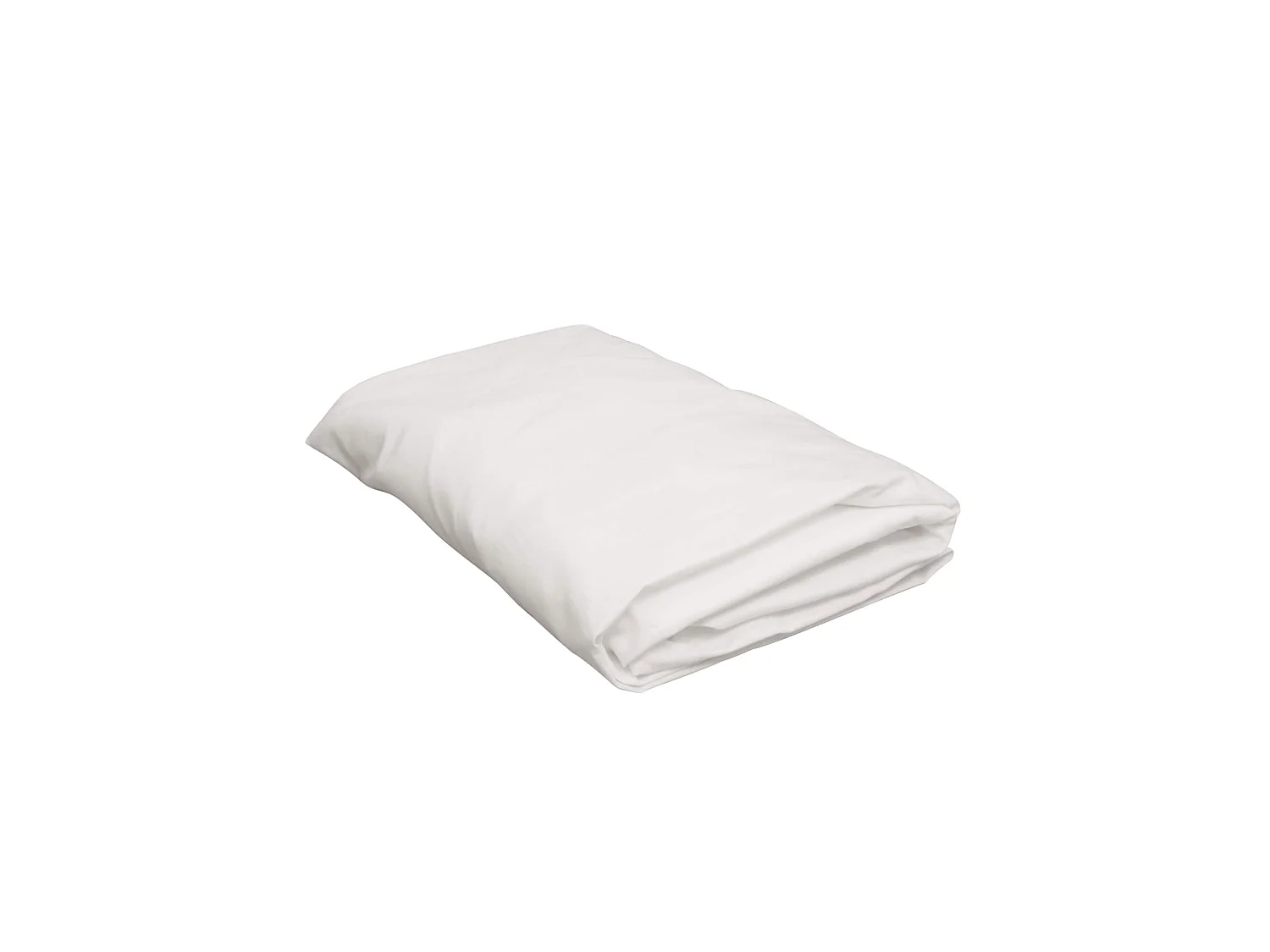 Drap housse bébé cododo blanc 100% coton biologique bonnet 10 cm 50x85