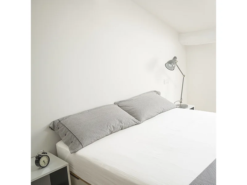 Drap housse blanc bonnet 30 cm 100% coton 140x190