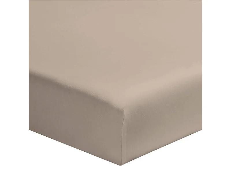 Drap housse bébé gris argent percale bonnet 15 cm 60x120