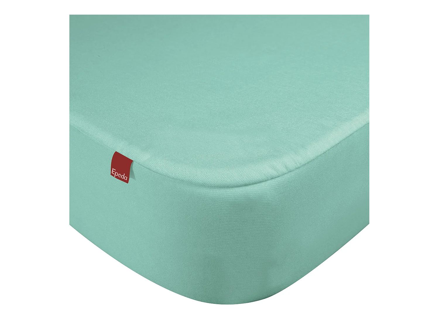 Drap housse protège matelas imperméable 2 en 1 Epeda émeraude 80x200