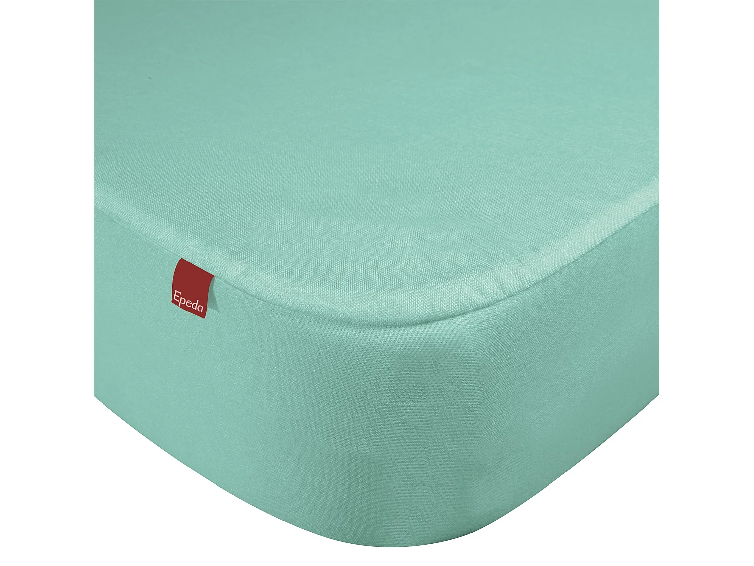 Drap housse protège matelas imperméable 2 en 1 Epeda émeraude 80x200