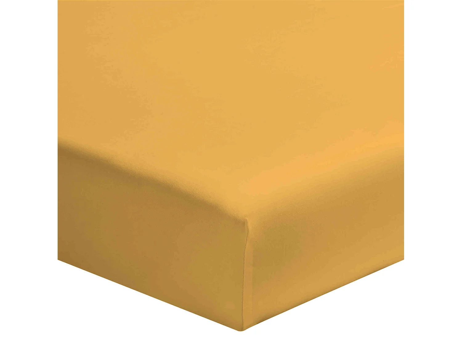 Lot de 2 draps housses bébé en jersey bio jaune maïs imprimé raton laveur 70x140 cm