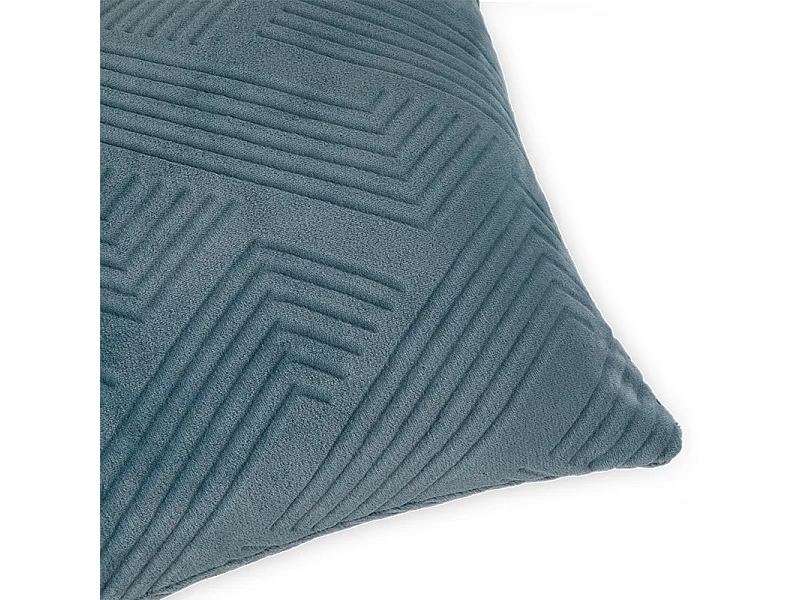 Housse de coussin Rayures 45x45 Bleu