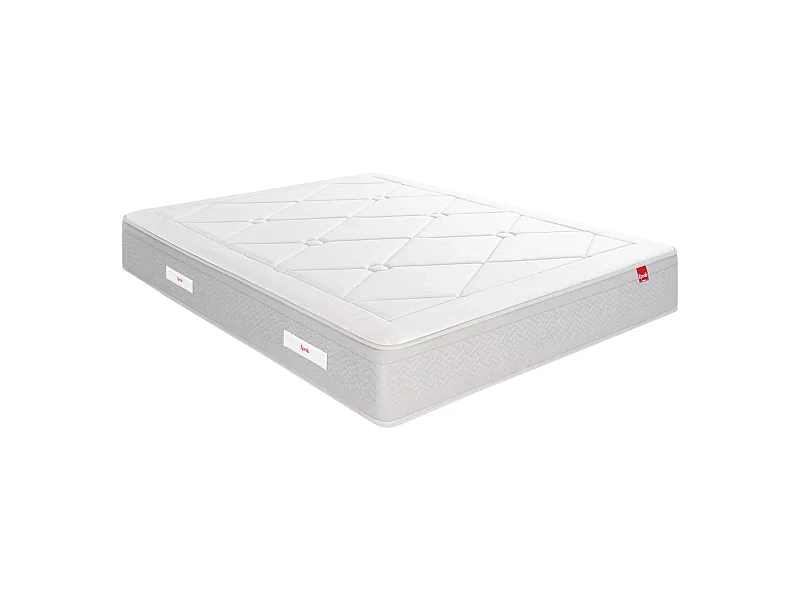 Matelas Epeda ressorts multi-actif et laine L’Échappée 120x190