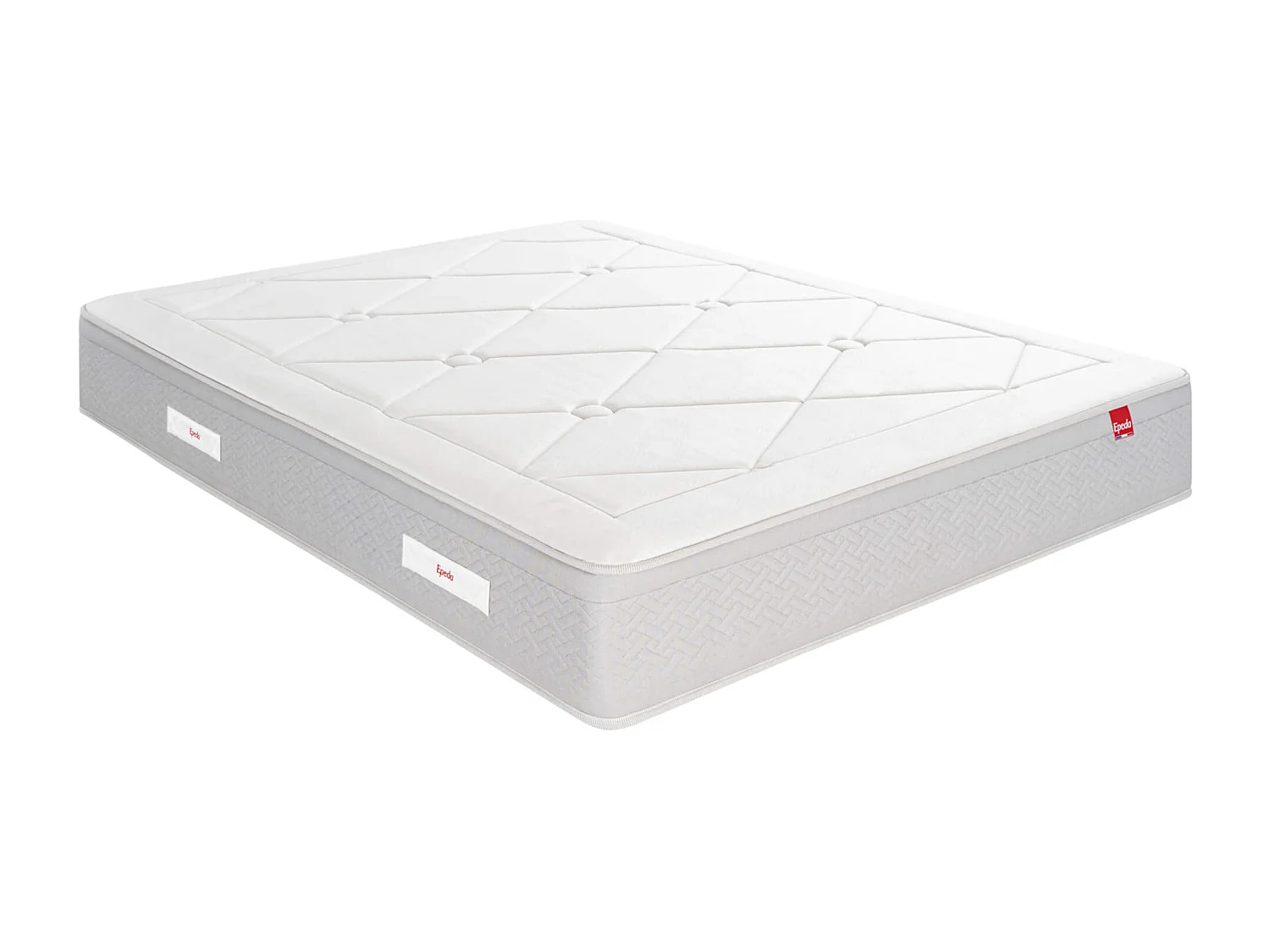 Matelas Epeda ressorts multi-actif et laine L’Échappée 180x200