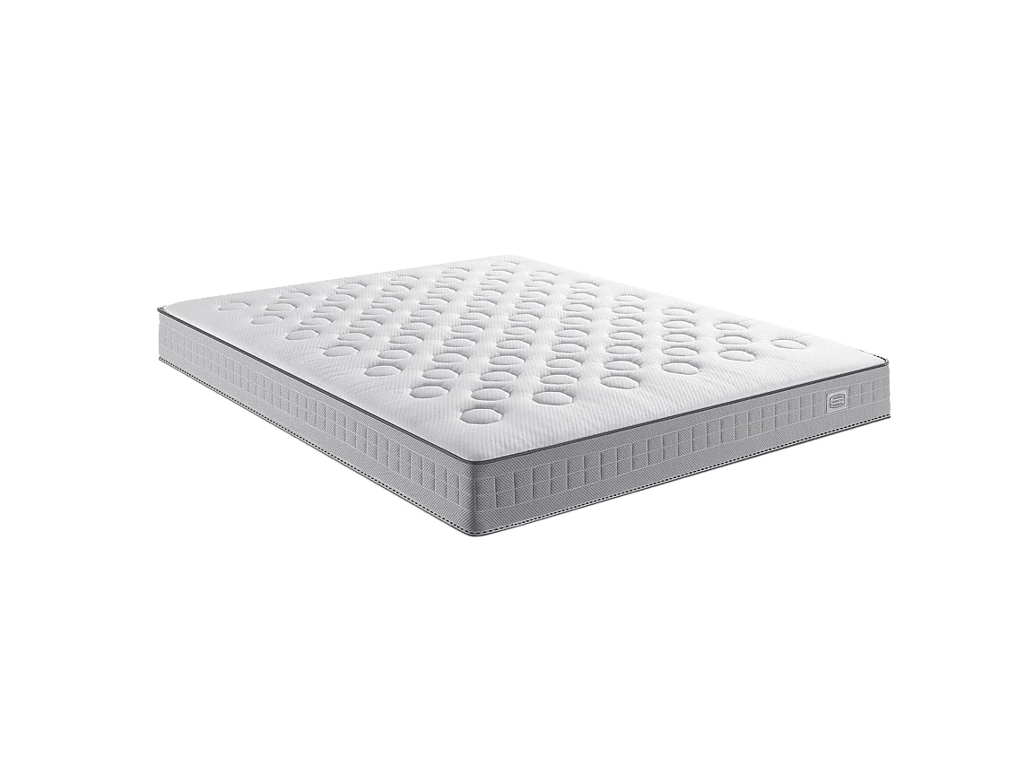 Matelas INITIAL 140x190, ressort ensachés, ferme, H23