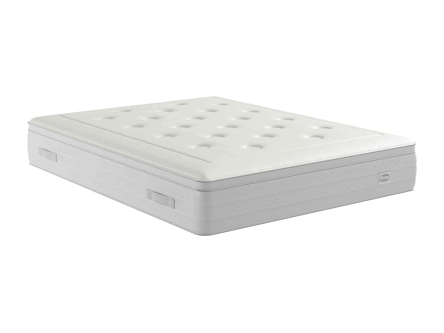 Matelas Simmons ressorts ensachés + mousse mémoire grand confort 33cm SW6 160x200