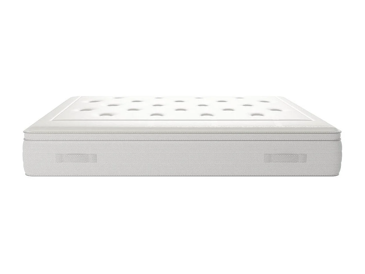Matelas Simmons ressorts ensachés + mousse mémoire grand confort 33cm SW6 160x200