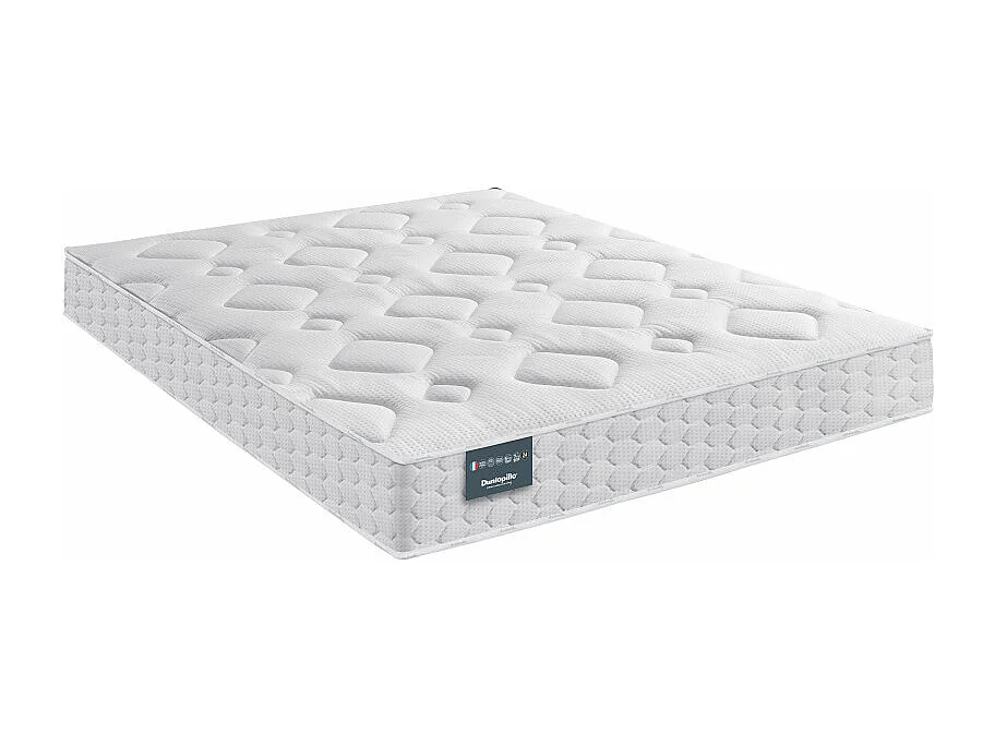 Matelas Dunlopillo couchage latex Aérial® ferme 24cm LILAS 120x190