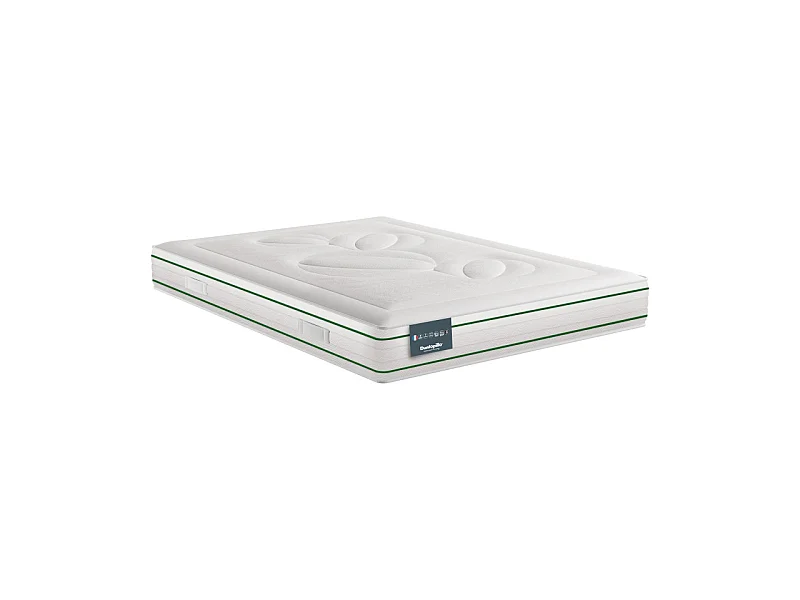 Matelas Dunlopillo 100% latex naturel ferme 7 zones 22cm HORTENSE 160x200