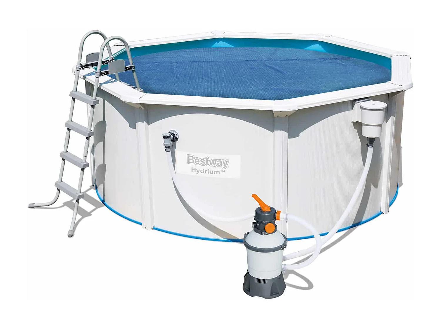 Cobertor Solar para Piscina Desmontable Bestway Ø527 cm Redonda
