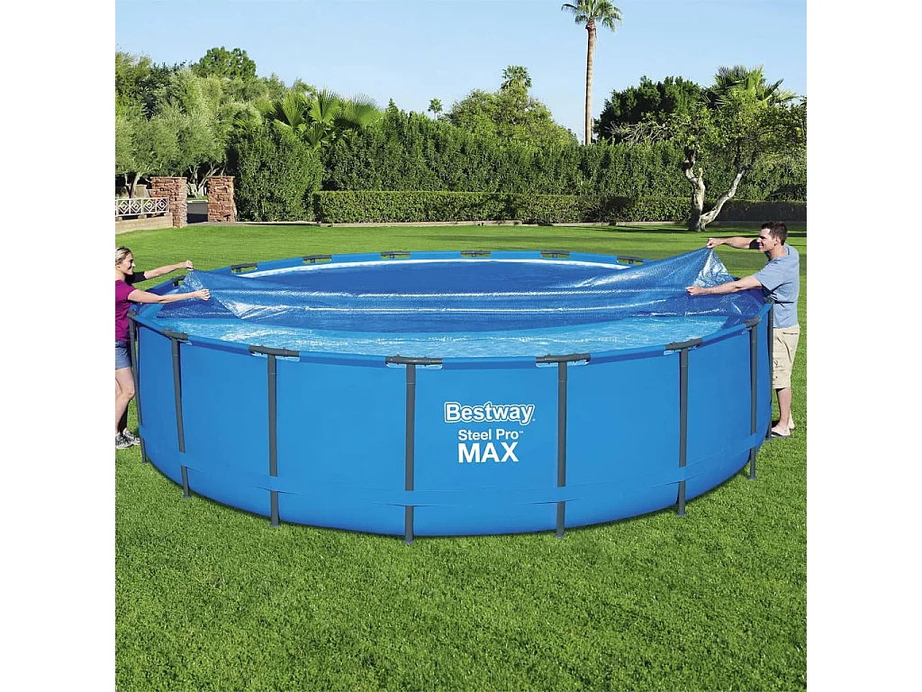 Cobertor Solar para Piscina Desmontable Bestway Ø527 cm Redonda