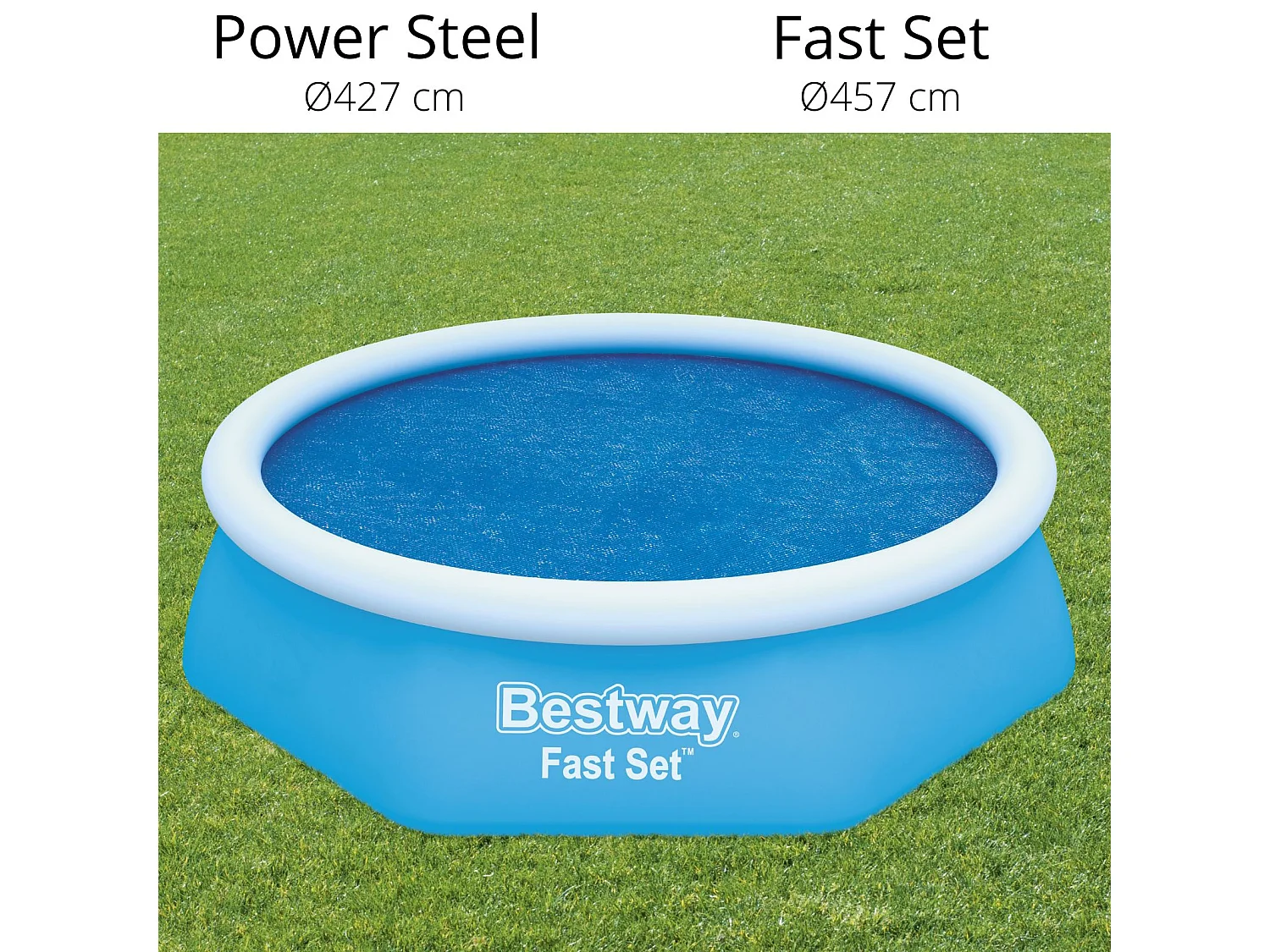 Solar-Poolabdeckung Flowclear 427 cm